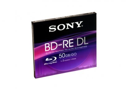 SONY BD-RE 50Gb blu ray Pack 1