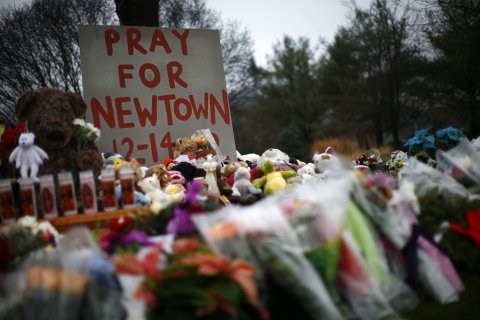 Flowers, candles and stuffed