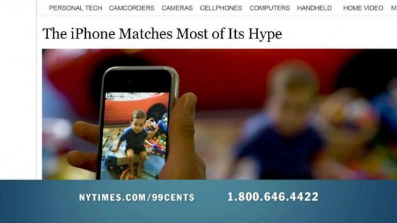 New York Times TV Spot For 99