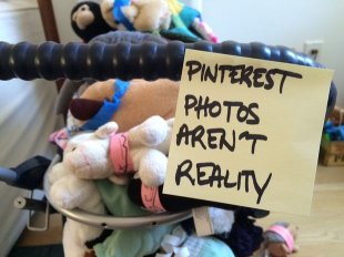 Pinterest photos aren't reality.