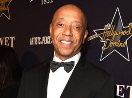 Russell Simmons attends the 8th annual Hollywood Domino Gala presented by BOVET 1822 benefiting Artists for Peace and Justice at the Sunset Tower Hotel on February 19, 2015