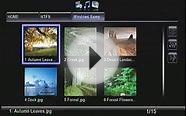 Nixeus Fusion HD Media Player : GUI Icon Menu List